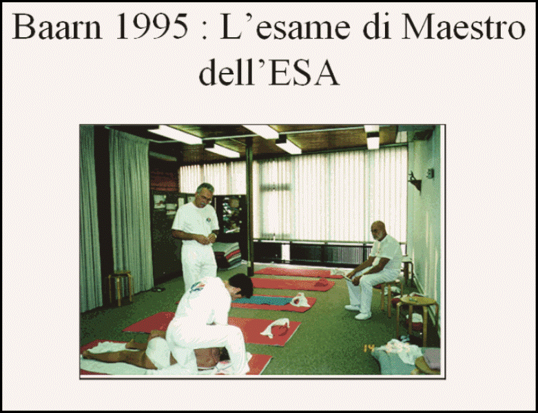 06 Roberto Taverna sostiene l'esame di Maestro a Baarn nel 1995