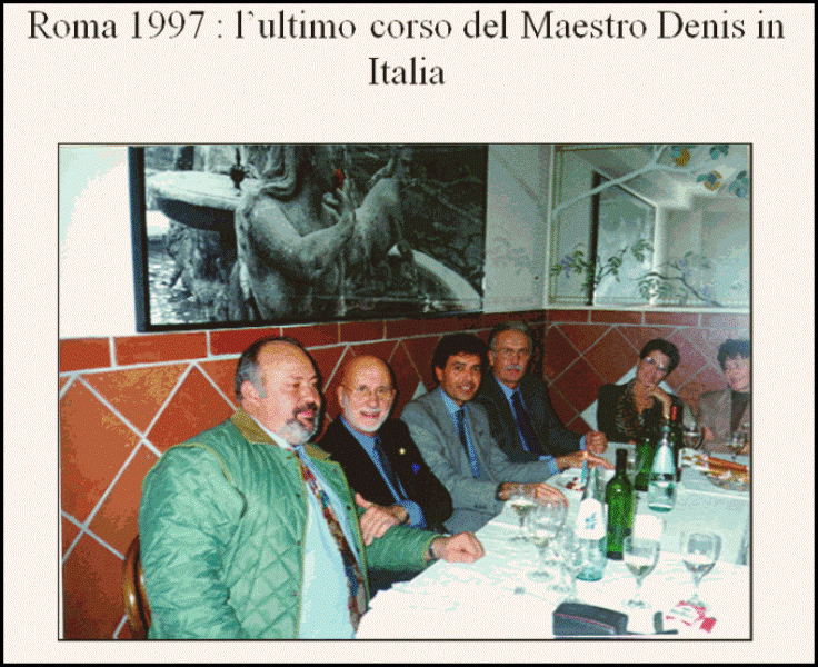 13 Il Maestro Denis con il Prof Gigante , il dr Severini e Roberto